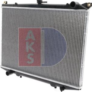 AKS Dasis 071000N - Radiators, Motora dzesēšanas sistēma autodraugiem.lv