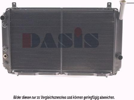 AKS Dasis 071190N - Radiators, Motora dzesēšanas sistēma autodraugiem.lv