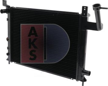 AKS Dasis 071160N - Radiators, Motora dzesēšanas sistēma autodraugiem.lv