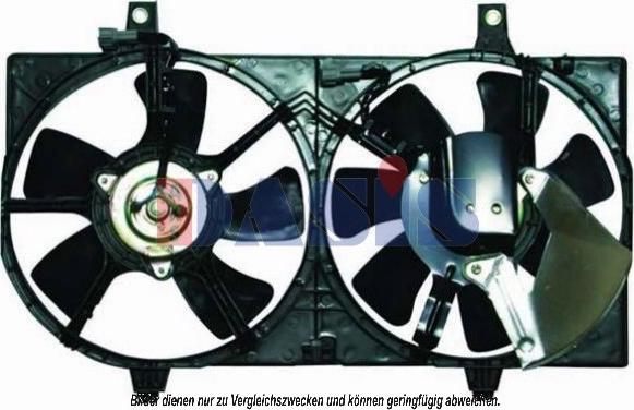 AKS Dasis 078048N - Ventilators, Motora dzesēšanas sistēma autodraugiem.lv