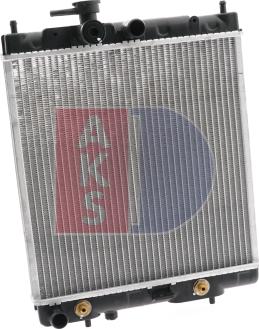 AKS Dasis 073150N - Radiators, Motora dzesēšanas sistēma autodraugiem.lv