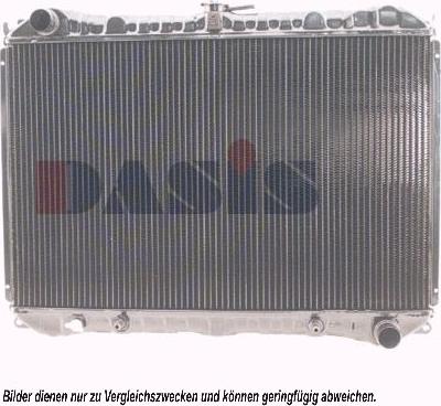 AKS Dasis 073170N - Radiators, Motora dzesēšanas sistēma autodraugiem.lv