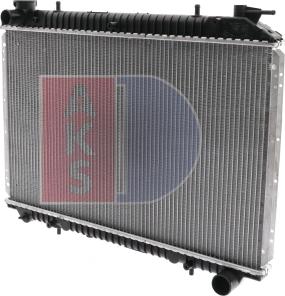 AKS Dasis 072330N - Radiators, Motora dzesēšanas sistēma autodraugiem.lv