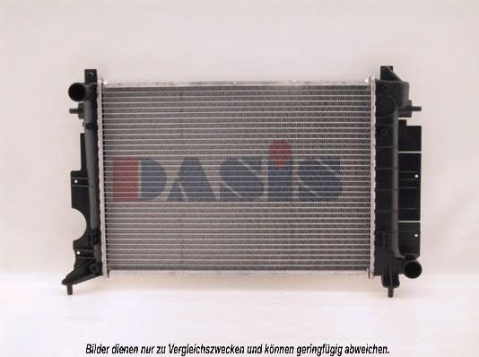 AKS Dasis 190240N - Radiators, Motora dzesēšanas sistēma autodraugiem.lv