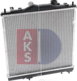 AKS Dasis 140480N - Radiators, Motora dzesēšanas sistēma autodraugiem.lv