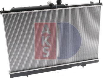 AKS Dasis 140088N - Radiators, Motora dzesēšanas sistēma autodraugiem.lv