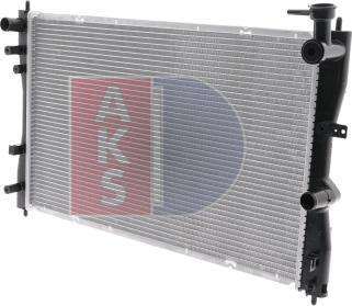 AKS Dasis 140078N - Radiators, Motora dzesēšanas sistēma autodraugiem.lv