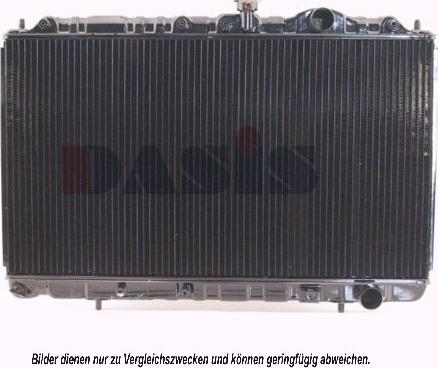 AKS Dasis 140120N - Radiators, Motora dzesēšanas sistēma autodraugiem.lv