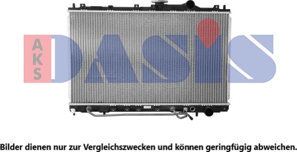 AKS Dasis 141000N - Radiators, Motora dzesēšanas sistēma autodraugiem.lv