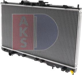 AKS Dasis 141340N - Radiators, Motora dzesēšanas sistēma autodraugiem.lv