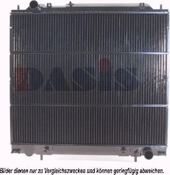 AKS Dasis 141200N - Radiators, Motora dzesēšanas sistēma autodraugiem.lv