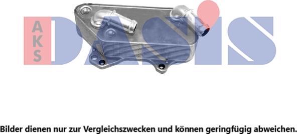 AKS Dasis 156041N - Eļļas radiators, Motoreļļa autodraugiem.lv