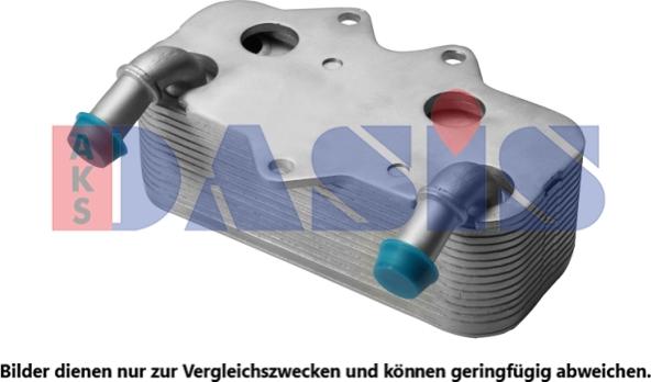 AKS Dasis 156006N - Eļļas radiators, Motoreļļa autodraugiem.lv