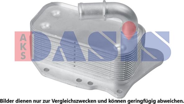 AKS Dasis 156021N - Eļļas radiators, Motoreļļa autodraugiem.lv