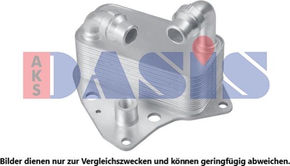 AKS Dasis 156023N - Eļļas radiators, Motoreļļa autodraugiem.lv