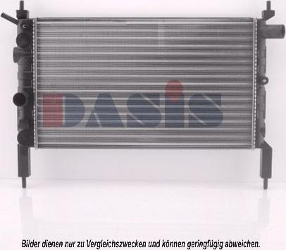 AKS Dasis 150990N - Radiators, Motora dzesēšanas sistēma autodraugiem.lv