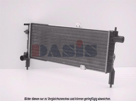 AKS Dasis 150690N - Radiators, Motora dzesēšanas sistēma autodraugiem.lv