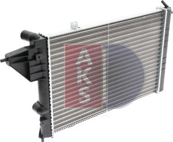 AKS Dasis 150600N - Radiators, Motora dzesēšanas sistēma autodraugiem.lv