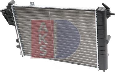 AKS Dasis 150600N - Radiators, Motora dzesēšanas sistēma autodraugiem.lv