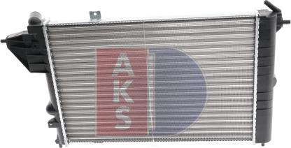 AKS Dasis 150600N - Radiators, Motora dzesēšanas sistēma autodraugiem.lv