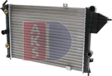 AKS Dasis 150600N - Radiators, Motora dzesēšanas sistēma autodraugiem.lv