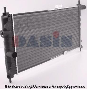 AKS Dasis 150630N - Radiators, Motora dzesēšanas sistēma autodraugiem.lv