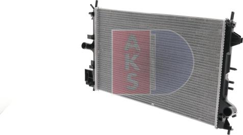 AKS Dasis 150091N - Radiators, Motora dzesēšanas sistēma autodraugiem.lv