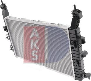 AKS Dasis 150055N - Radiators, Motora dzesēšanas sistēma autodraugiem.lv