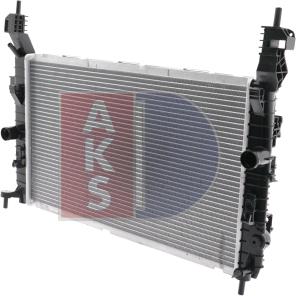 AKS Dasis 150055N - Radiators, Motora dzesēšanas sistēma autodraugiem.lv