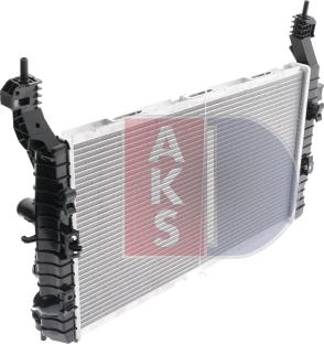 AKS Dasis 150055N - Radiators, Motora dzesēšanas sistēma autodraugiem.lv