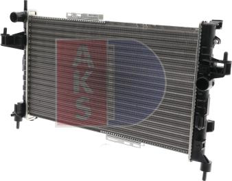 AKS Dasis 150053N - Radiators, Motora dzesēšanas sistēma autodraugiem.lv