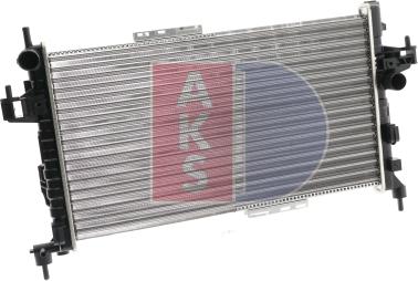 AKS Dasis 150053N - Radiators, Motora dzesēšanas sistēma autodraugiem.lv