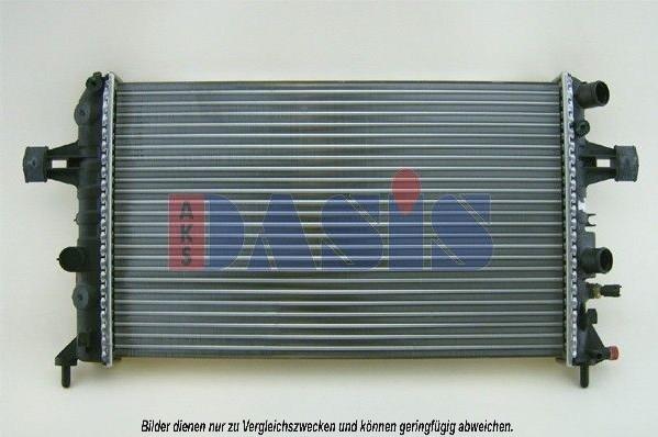 AKS Dasis 150052N - Radiators, Motora dzesēšanas sistēma autodraugiem.lv