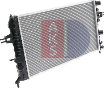 AKS Dasis 150052N - Radiators, Motora dzesēšanas sistēma autodraugiem.lv