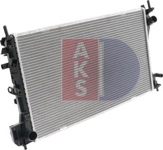 AKS Dasis 150069N - Radiators, Motora dzesēšanas sistēma autodraugiem.lv