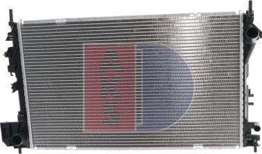 AKS Dasis 150069N - Radiators, Motora dzesēšanas sistēma autodraugiem.lv