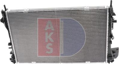 AKS Dasis 150069N - Radiators, Motora dzesēšanas sistēma autodraugiem.lv