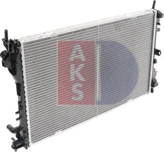 AKS Dasis 150069N - Radiators, Motora dzesēšanas sistēma autodraugiem.lv