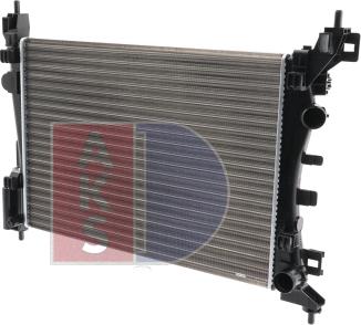 AKS Dasis 150068N - Radiators, Motora dzesēšanas sistēma autodraugiem.lv