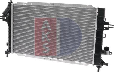 AKS Dasis 150063N - Radiators, Motora dzesēšanas sistēma autodraugiem.lv