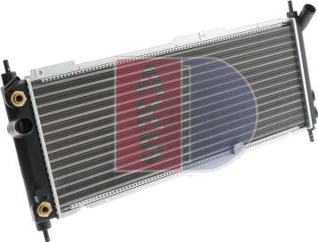 AKS Dasis 150019N - Radiators, Motora dzesēšanas sistēma autodraugiem.lv