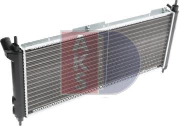 AKS Dasis 150019N - Radiators, Motora dzesēšanas sistēma autodraugiem.lv