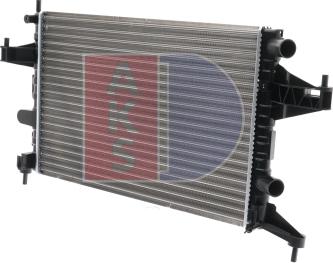 AKS Dasis 150011N - Radiators, Motora dzesēšanas sistēma autodraugiem.lv
