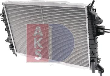 AKS Dasis 150024N - Radiators, Motora dzesēšanas sistēma autodraugiem.lv