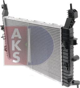 AKS Dasis 150025N - Radiators, Motora dzesēšanas sistēma autodraugiem.lv