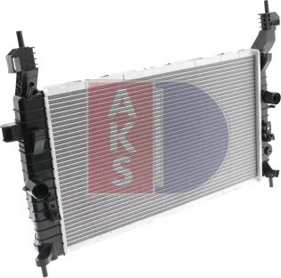 AKS Dasis 150025N - Radiators, Motora dzesēšanas sistēma autodraugiem.lv