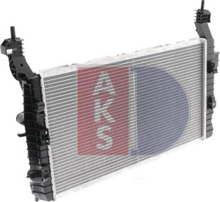 AKS Dasis 150025N - Radiators, Motora dzesēšanas sistēma autodraugiem.lv