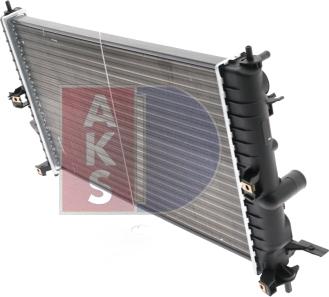 AKS Dasis 150027N - Radiators, Motora dzesēšanas sistēma autodraugiem.lv
