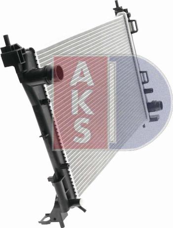 AKS Dasis 150071N - Radiators, Motora dzesēšanas sistēma autodraugiem.lv
