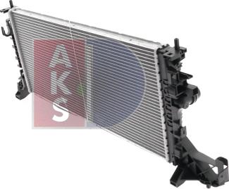 AKS Dasis 150149N - Radiators, Motora dzesēšanas sistēma autodraugiem.lv